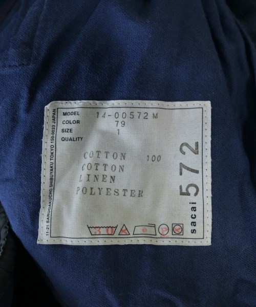 sacai（サカイ）その他 紺 サイズ:1(S位) メンズ/2200610659102