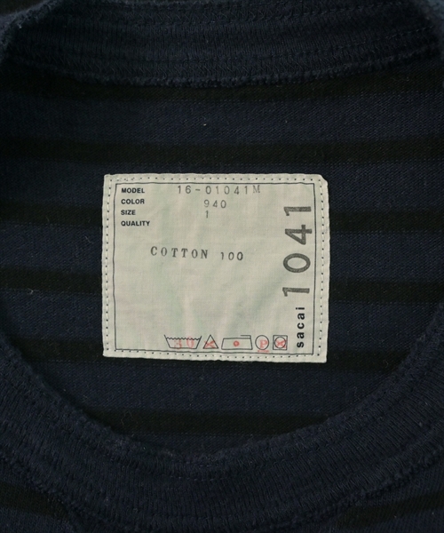 sacai（サカイ）Tシャツ・カットソー 紺 サイズ:1(S位) メンズ/2200626834067