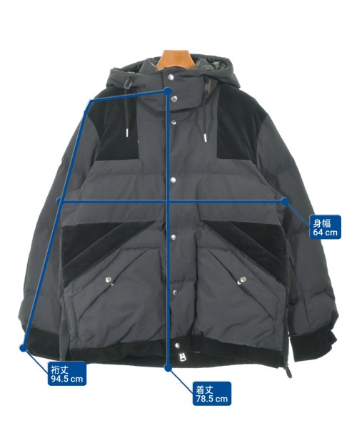 sacai（サカイ）ダウンジャケット/ダウンベスト 黒 サイズ:4(XL位) メンズ/2200627393013