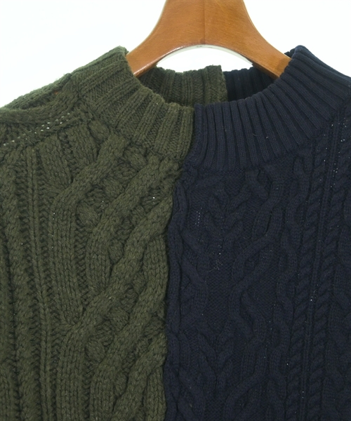 sacai（サカイ）ニット・セーター 紺 サイズ:1(S位) メンズ/2200627150173