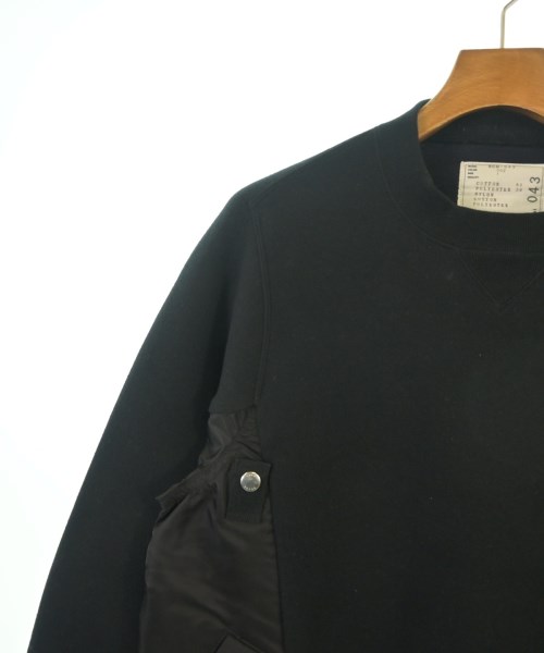 sacai（サカイ）スウェット 黒 サイズ:1(S位) メンズ/2200628227065