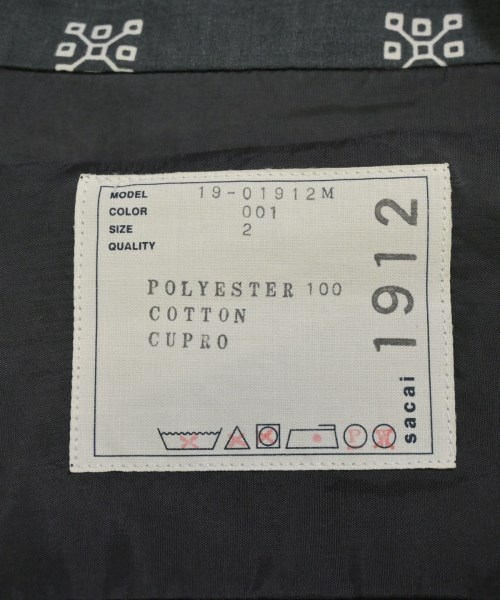 sacai（サカイ）カジュアルシャツ 黒 サイズ:2(M位) メンズ/2200628532046