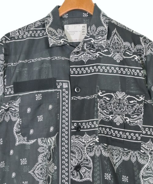 sacai（サカイ）カジュアルシャツ 黒 サイズ:2(M位) メンズ/2200628532046