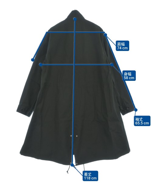 sacai（サカイ）モッズコート 黒 サイズ:3(L位) メンズ/2200628315076