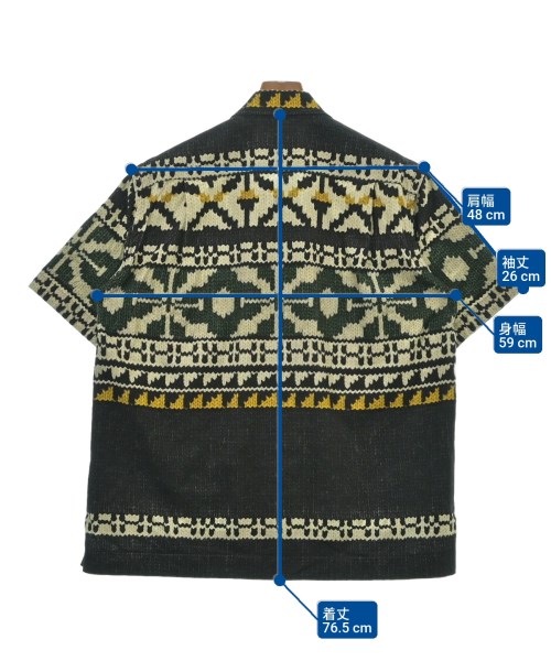 sacai（サカイ）カジュアルシャツ 黒 サイズ:2(M位) メンズ/2200628912091