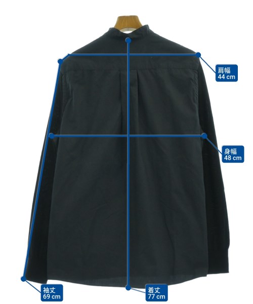 sacai（サカイ）カジュアルシャツ 黒 サイズ:3(L位) メンズ/2200628871114