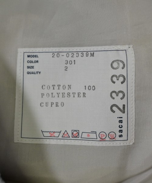 sacai（サカイ）ショートパンツ グレー サイズ:2(M位) メンズ/2200629212053