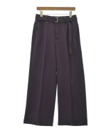 sacai（サカイ）スラックス 紫 サイズ:1(S位) メンズ/2200629398030