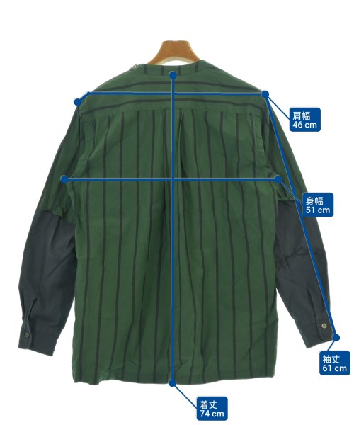 sacai（サカイ）Tシャツ・カットソー 緑 サイズ:2(M位) メンズ/2200629883048