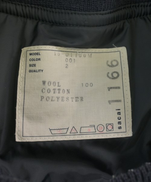 sacai（サカイ）ニット・セーター 黒 サイズ:2(M位) メンズ/2200629978041