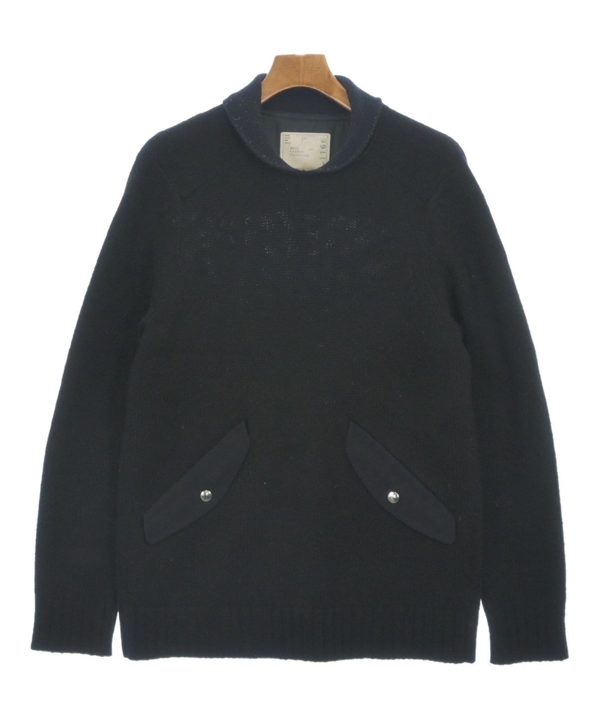 sacai（サカイ）ニット・セーター 黒 サイズ:2(M位) メンズ