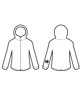 sacai（サカイ）パーカー 黒 サイズ:M メンズ/2200630216040