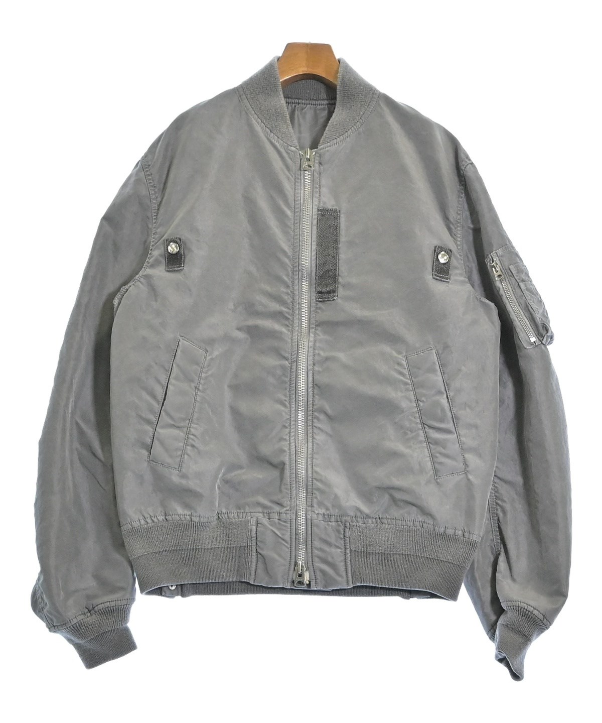 sacai（サカイ）ミリタリーブルゾン グレー サイズ:3(M位) メンズ
