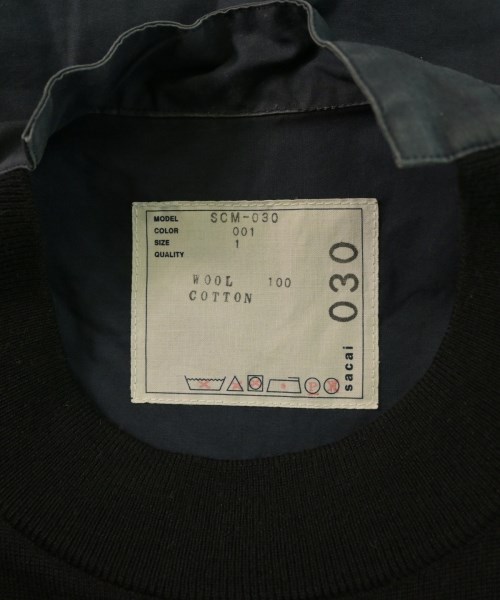 sacai（サカイ）ニット・セーター 黒 サイズ:1(S位) メンズ/2200630625019