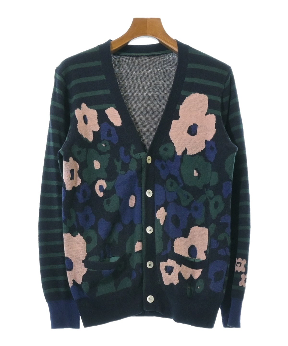 sacai（サカイ）カーディガン 紺 サイズ:1(S位) メンズ/2200626406028