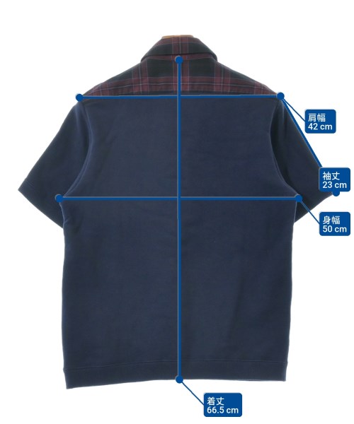 sacai（サカイ）スウェット 紺 サイズ:1(S位) メンズ/2200626406035