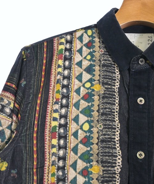 sacai（サカイ）カジュアルシャツ 紺 サイズ:2(M位) メンズ/2200631293057