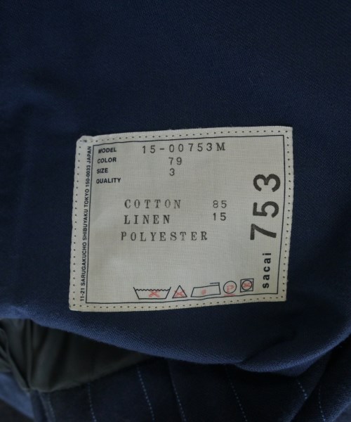 sacai（サカイ）その他 紺 サイズ:3(L位) メンズ/2200632153046