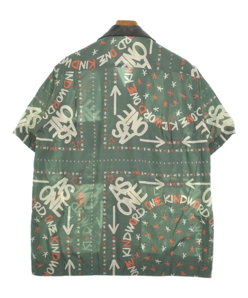 sacai（サカイ）カジュアルシャツ 緑 サイズ:1(S位) メンズ/2200609028087
