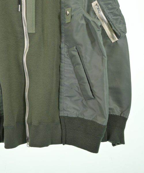 sacai（サカイ）ミリタリーブルゾン カーキ サイズ:4(XL位) メンズ/2200633442040