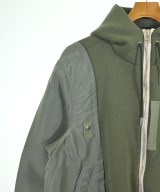 sacai（サカイ）ミリタリーブルゾン カーキ サイズ:4(XL位) メンズ/2200633442040