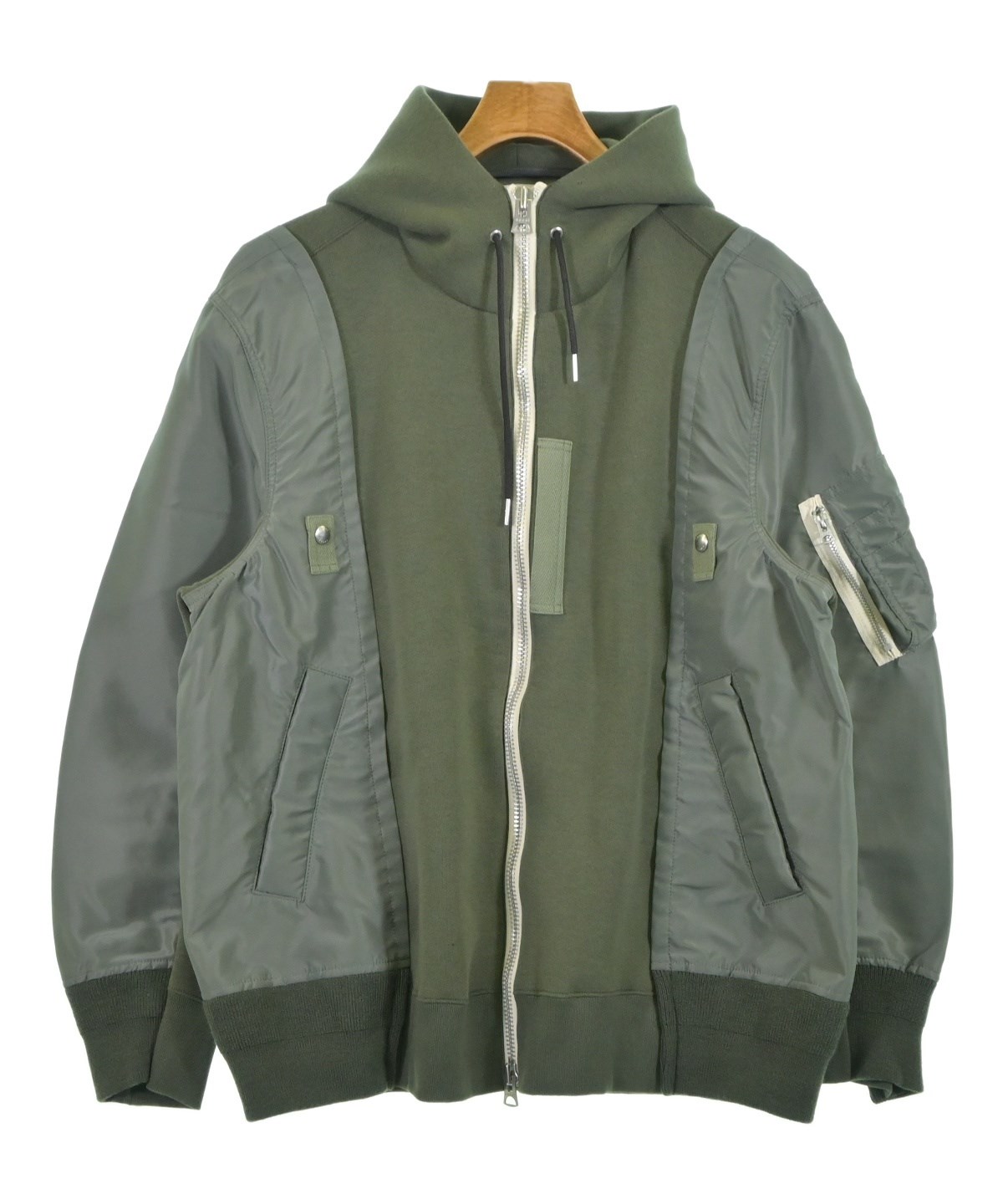 SACAI ミリタリーブルゾン sacai（サカイ）ミリタリーブルゾン カーキ サイズ:4(XL位) メンズ