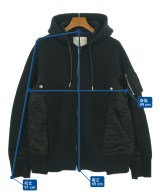 sacai（サカイ）パーカー 黒 サイズ:1(S位) メンズ/2200621831078
