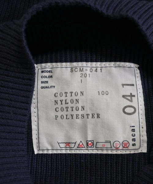 sacai（サカイ）ニット・セーター 紺 サイズ:1(S位) メンズ/2200621831115