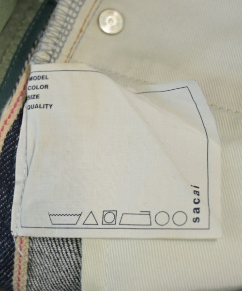 sacai（サカイ）デニムパンツ 紺 サイズ:31(M位) メンズ/2200632642021