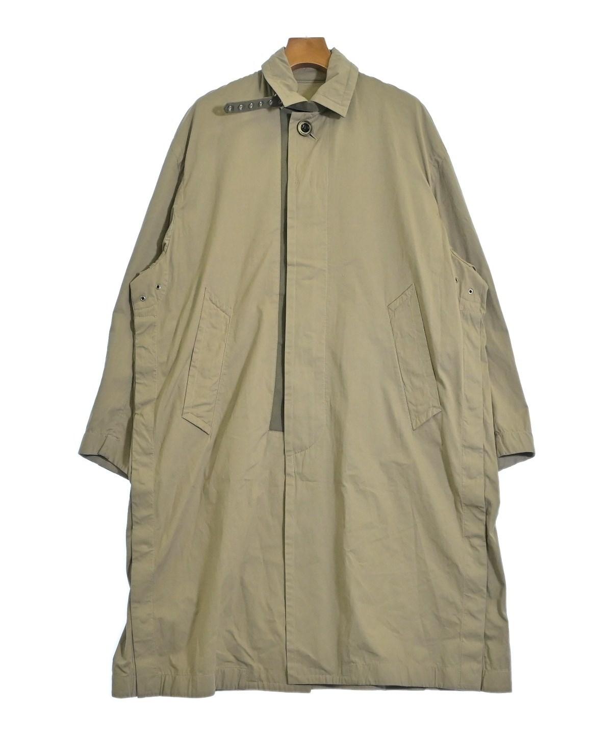 sacai（サカイ）ステンカラーコート カーキ サイズ:1(S位) メンズ