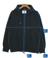 sacai（サカイ）パーカー 黒 サイズ:1(S位) メンズ/2200609149133
