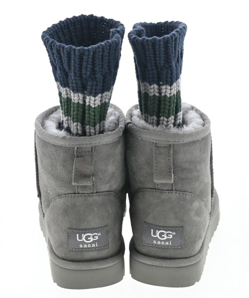 sacai（サカイ）ブーツ グレー サイズ:26cm メンズ/2200605436015
