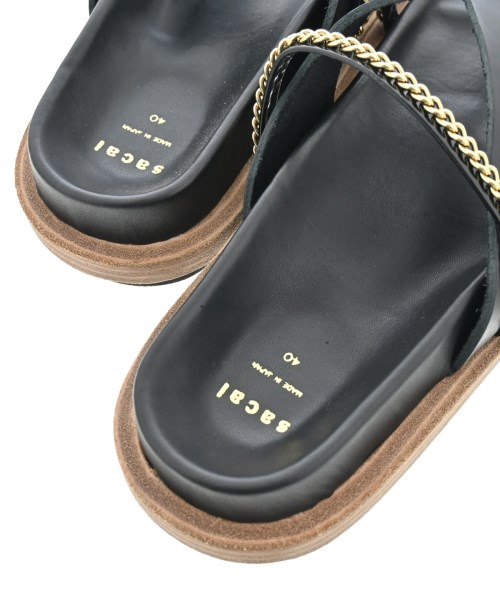 sacai（サカイ）サンダル 黒 サイズ:EU40(25cm位) メンズ/2200605436039