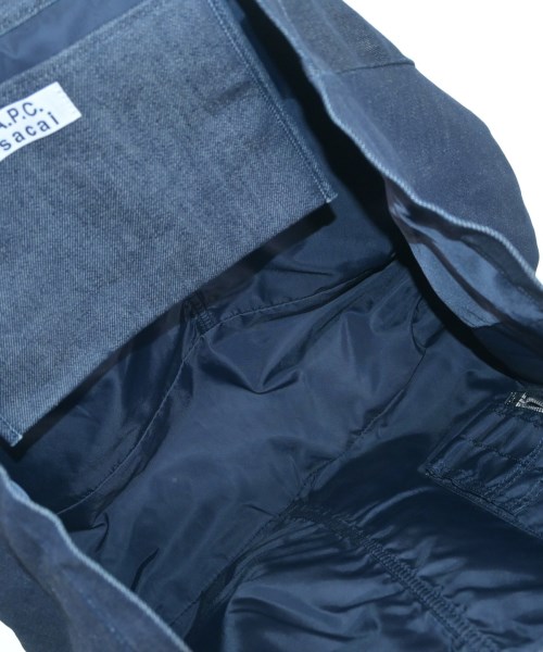A.P.C.（アーペーセー）トートバッグ 紺 サイズ:- メンズ/2200610565113