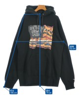 sacai（サカイ）パーカー 黒 サイズ:3(L位) メンズ/2200611206015
