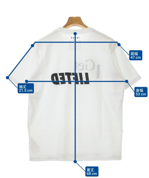 sacai（サカイ）Tシャツ・カットソー 白 サイズ:3(L位) メンズ/2200611490049
