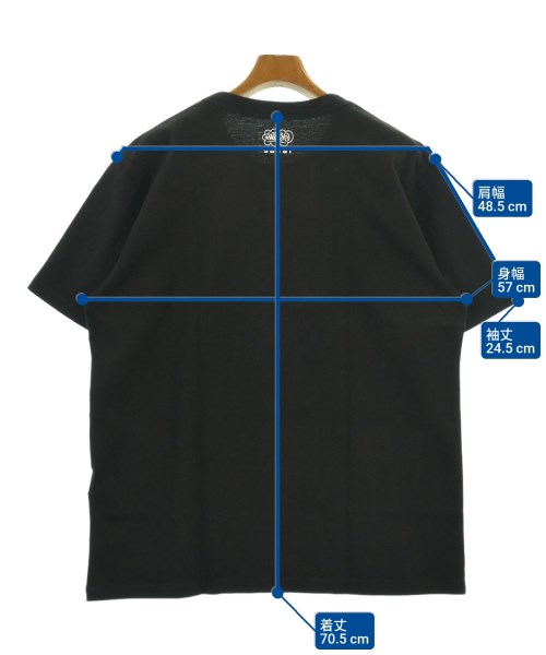 sacai（サカイ）Tシャツ・カットソー 黒 サイズ:5(XXL位) メンズ/2200612052048