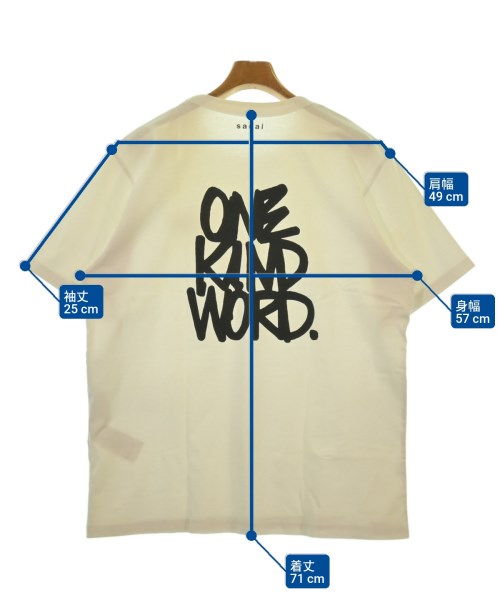 sacai（サカイ）Tシャツ・カットソー 黒 サイズ:5(XXL位) メンズ/2200612052055