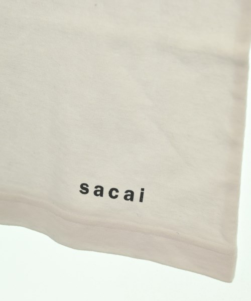 sacai（サカイ）Tシャツ・カットソー 白 サイズ:5(XXL位) メンズ/2200612052062