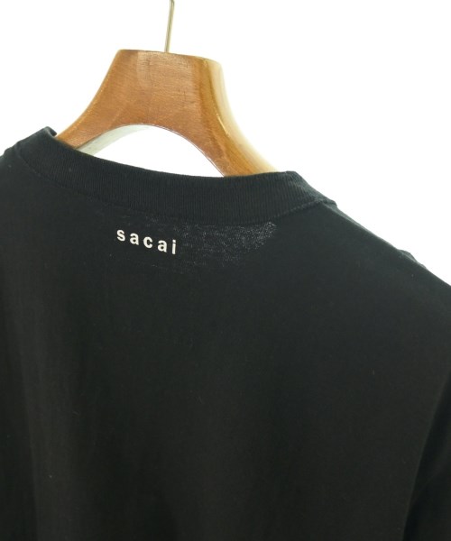 sacai（サカイ）Tシャツ・カットソー 黒 サイズ:4(XL位) メンズ/2200612131040