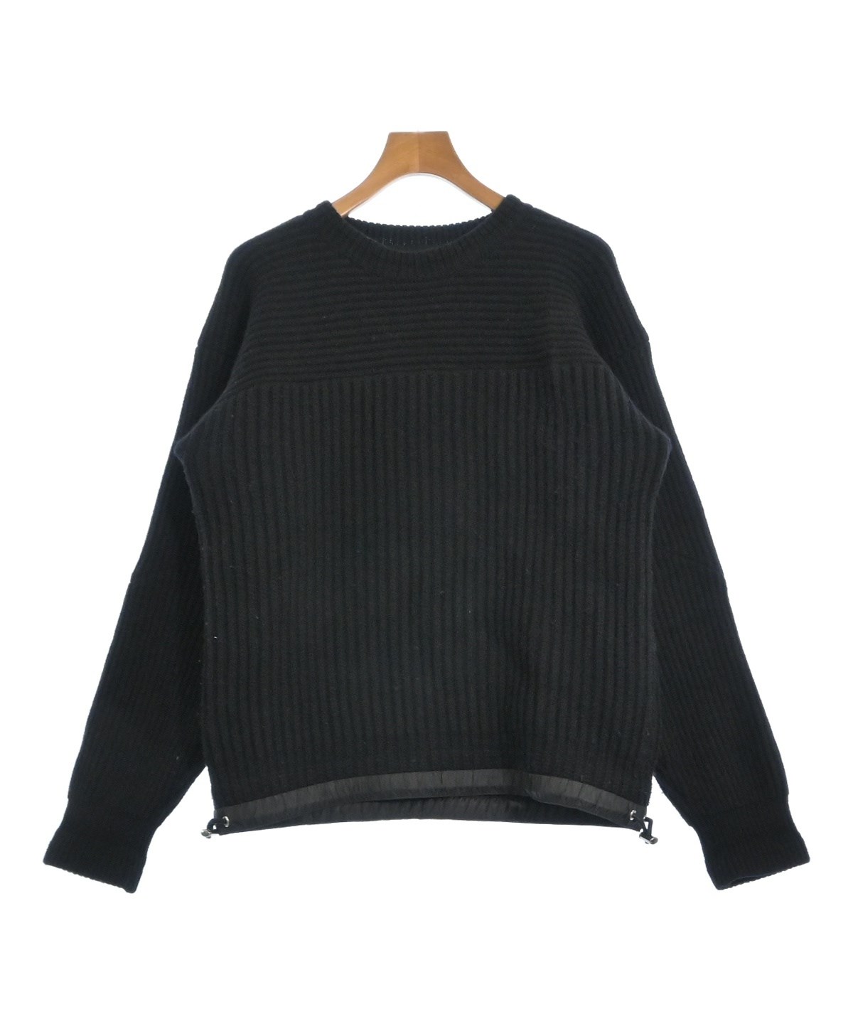 sacai(サカイ)ニット・セーター 黒 サイズ:1(S位) メンズ sacai(サカイ)ニット・セーター 黒 サイズ:1(S位) メンズ