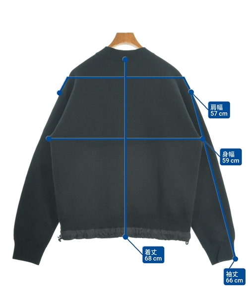 sacai（サカイ）スウェット 黒 サイズ:3(L位) メンズ/2200613233033