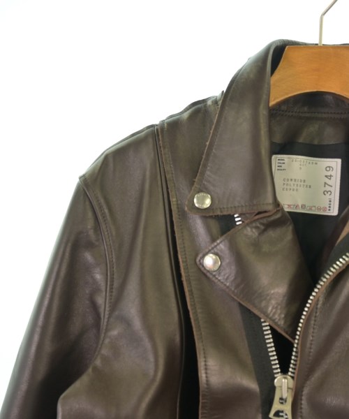 sacai（サカイ）ライダース 茶 サイズ:3(L位) メンズ/2200615522012