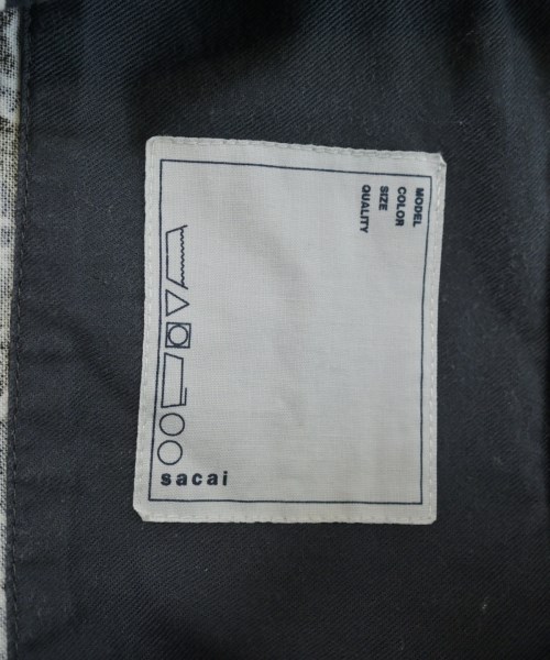 sacai（サカイ）カジュアルシャツ グレー サイズ:-(XL位) メンズ/2200613740029