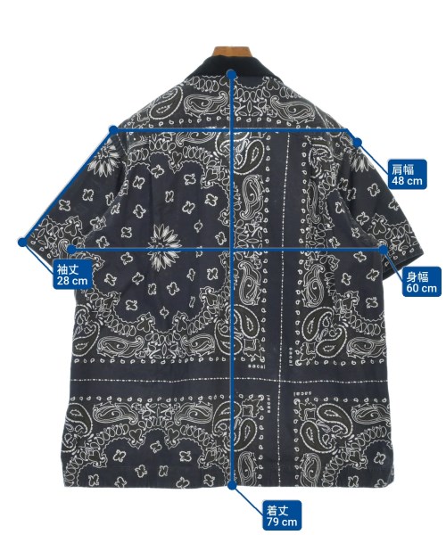 sacai（サカイ）カジュアルシャツ グレー サイズ:-(XL位) メンズ/2200613740029