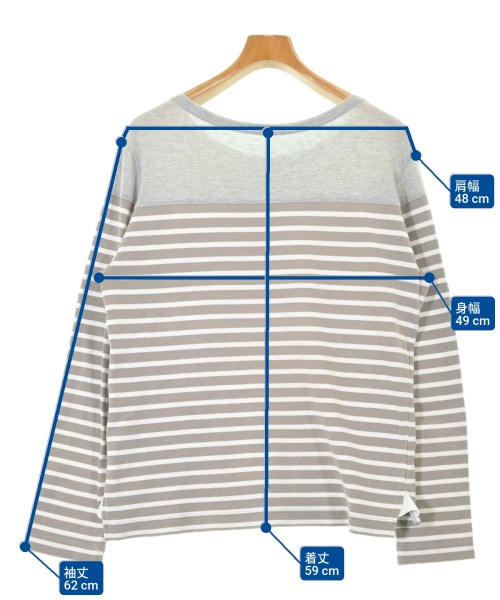 sacai（サカイ）Tシャツ・カットソー グレー サイズ:1(S位) メンズ/2200616025109