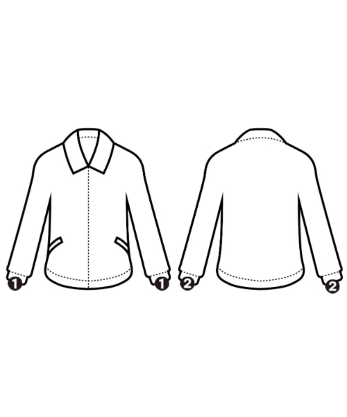 sacai（サカイ）ブルゾン 紺 サイズ:XXS レディース/2200616078020