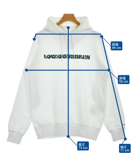 sacai（サカイ）パーカー 白 サイズ:3(L位) メンズ/2200618379026