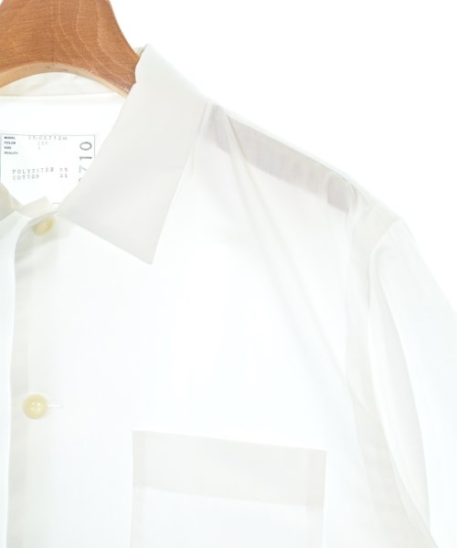sacai（サカイ）カジュアルシャツ 白 サイズ:1(S位) メンズ/2200619470012