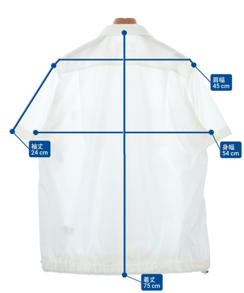 sacai（サカイ）カジュアルシャツ 白 サイズ:1(S位) メンズ/2200619470012